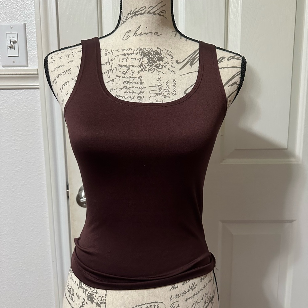 Y2K Women's Brown Tank